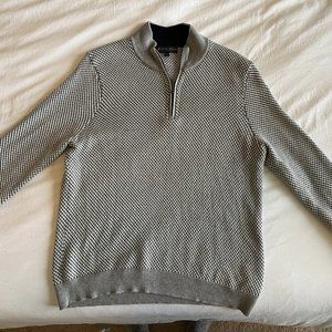 Brooks Brothers Supima® Cotton Half-Zip Sweater